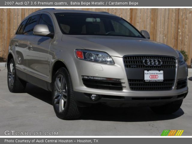 2007 Audi Q7 3.6 Premium quattro in Bahia Beige Metallic
