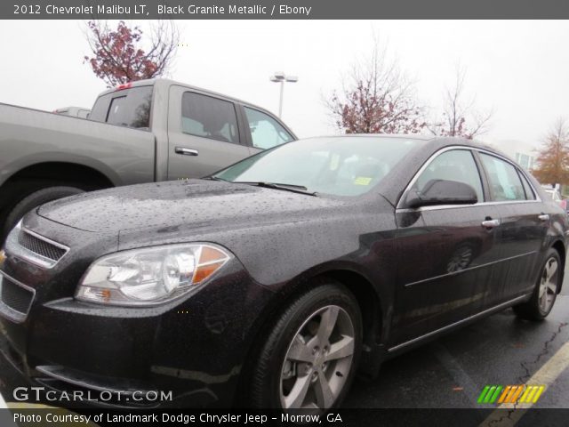 2012 Chevrolet Malibu LT in Black Granite Metallic