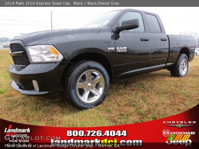 2014 Ram 1500 Express Quad Cab in Black