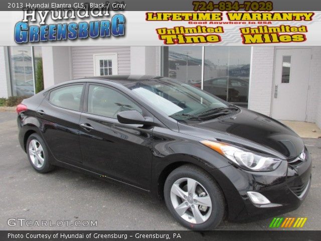 2013 Hyundai Elantra GLS in Black