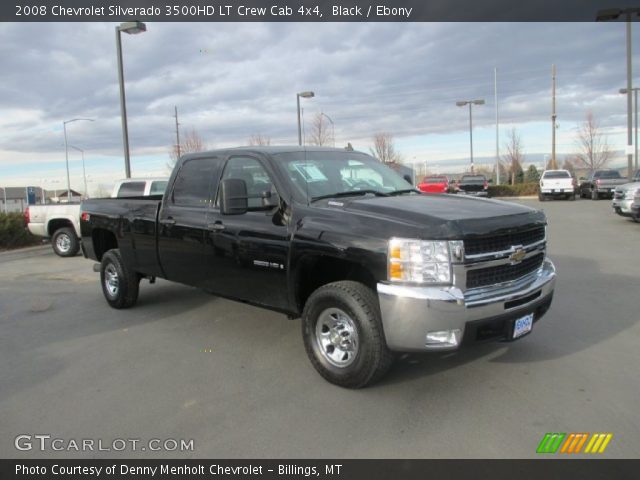 2008 Chevrolet Silverado 3500HD LT Crew Cab 4x4 in Black