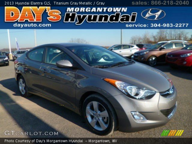 2013 Hyundai Elantra GLS in Titanium Gray Metallic