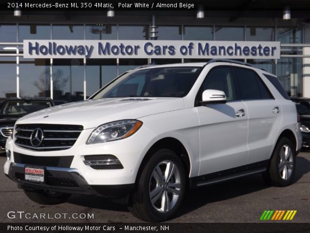 2014 Mercedes-Benz ML 350 4Matic in Polar White