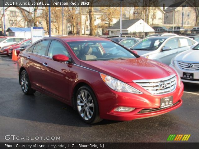 2011 Hyundai Sonata SE in Venetian Red