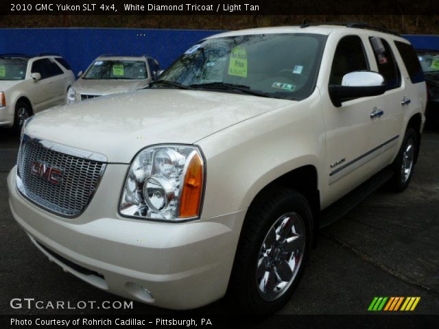 2010 GMC Yukon SLT 4x4 in White Diamond Tricoat