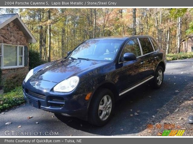 2004 Porsche Cayenne S in Lapis Blue Metallic