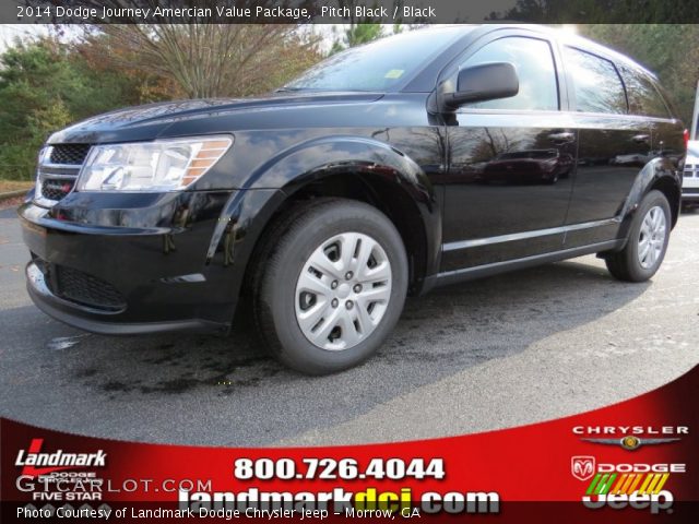 2014 Dodge Journey Amercian Value Package in Pitch Black