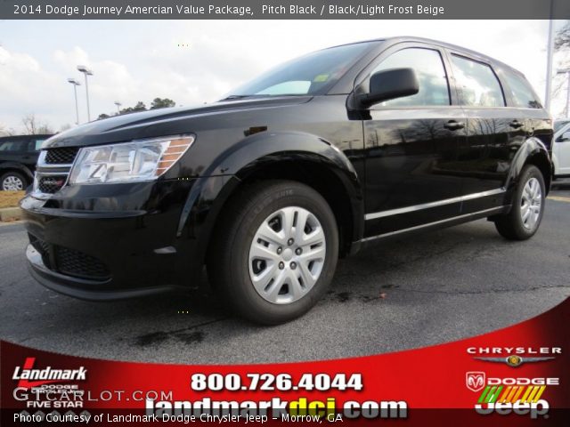 2014 Dodge Journey Amercian Value Package in Pitch Black