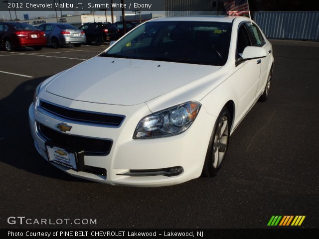 2012 Chevrolet Malibu LT in Summit White