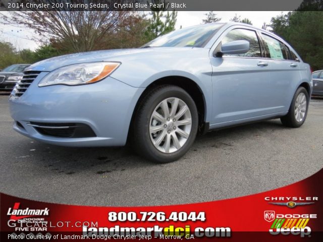 2014 Chrysler 200 Touring Sedan in Crystal Blue Pearl