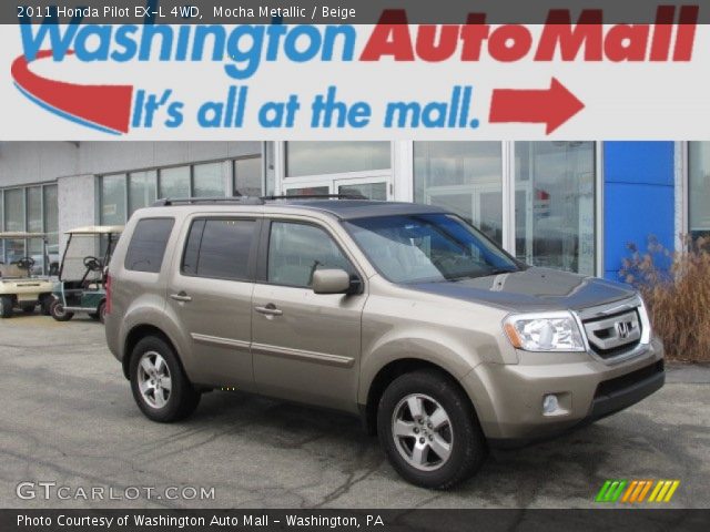 2011 Honda Pilot EX-L 4WD in Mocha Metallic