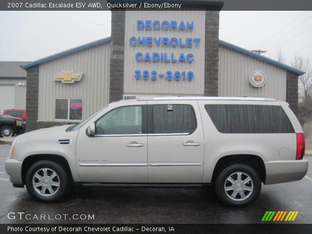 2007 Cadillac Escalade ESV AWD in Quicksilver