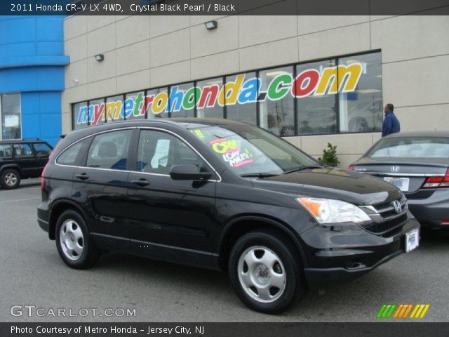2011 Honda CR-V LX 4WD in Crystal Black Pearl