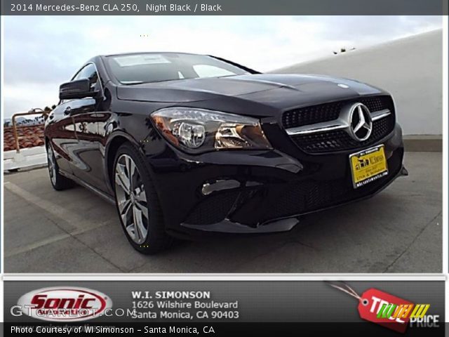 2014 Mercedes-Benz CLA 250 in Night Black