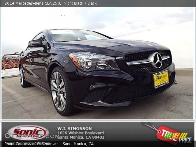 2014 Mercedes-Benz CLA 250 in Night Black