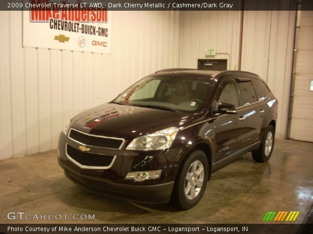 2009 Chevrolet Traverse LT AWD in Dark Cherry Metallic