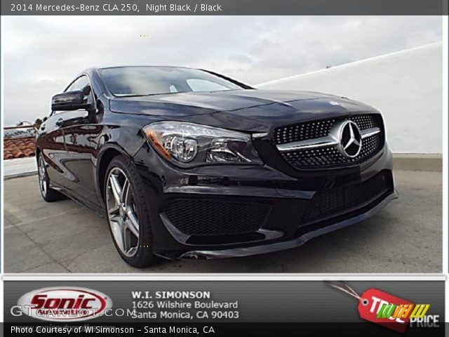 2014 Mercedes-Benz CLA 250 in Night Black