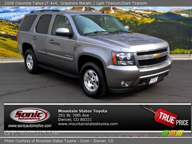 2008 Chevrolet Tahoe LT 4x4 in Graystone Metallic