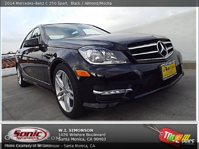 2014 Mercedes-Benz C 250 Sport in Black