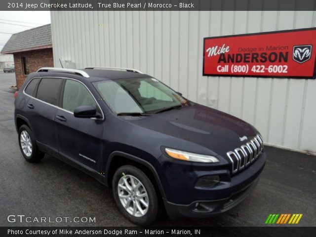 2014 Jeep Cherokee Latitude in True Blue Pearl