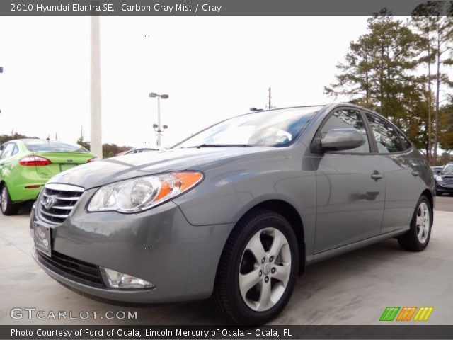 2010 Hyundai Elantra SE in Carbon Gray Mist