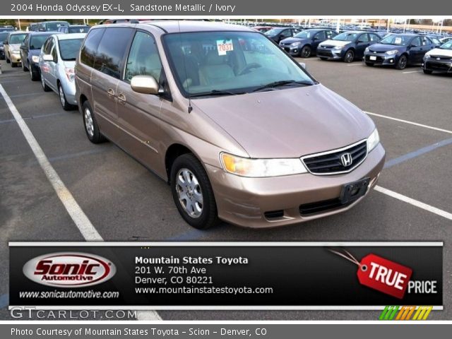 2004 Honda Odyssey EX-L in Sandstone Metallic