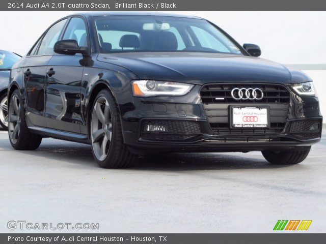 2014 Audi A4 2.0T quattro Sedan in Brilliant Black