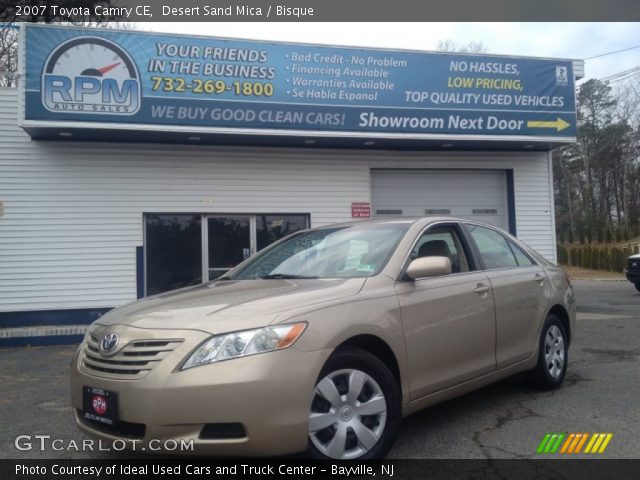 2007 Toyota Camry CE in Desert Sand Mica