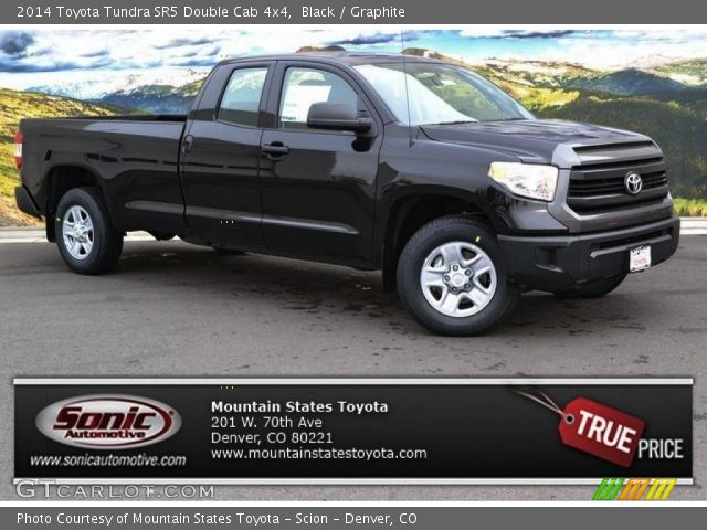 2014 Toyota Tundra SR5 Double Cab 4x4 in Black