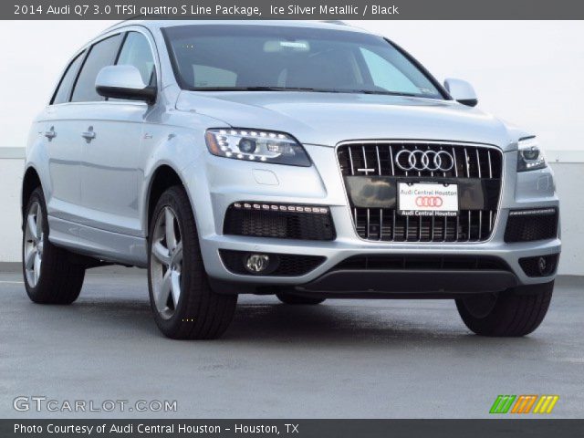 2014 Audi Q7 3.0 TFSI quattro S Line Package in Ice Silver Metallic