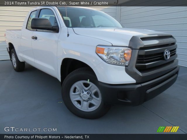 2014 Toyota Tundra SR Double Cab in Super White