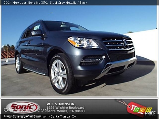 2014 Mercedes-Benz ML 350 in Steel Grey Metallic