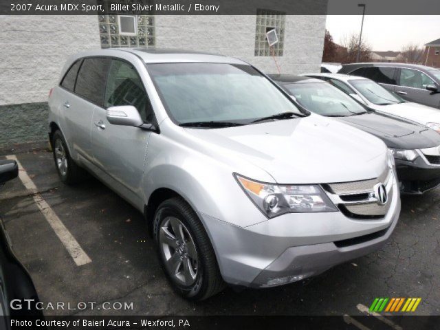 2007 Acura MDX Sport in Billet Silver Metallic