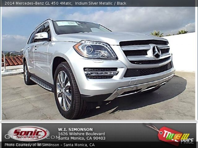 2014 Mercedes-Benz GL 450 4Matic in Iridium Silver Metallic