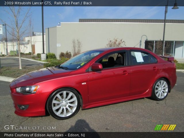 2009 Mitsubishi Lancer GTS in Rally Red Pearl