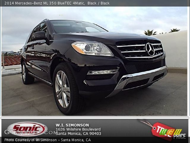 2014 Mercedes-Benz ML 350 BlueTEC 4Matic in Black