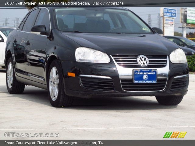 2007 Volkswagen Jetta Wolfsburg Edition Sedan in Black