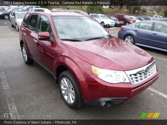 2011 Subaru Forester 2.5 X Touring in Camelia Red Metallic