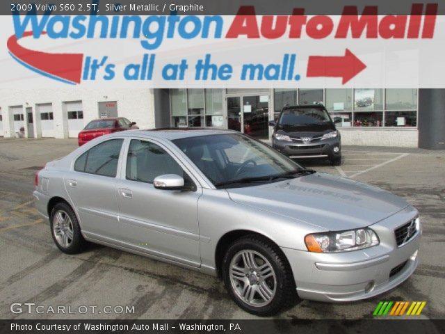 2009 Volvo S60 2.5T in Silver Metallic
