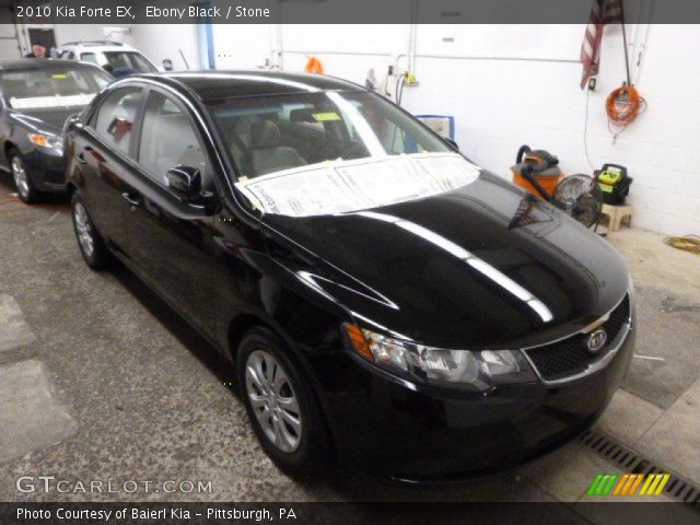 2010 Kia Forte EX in Ebony Black