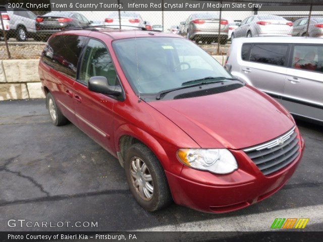 2007 Chrysler Town & Country Touring in Inferno Red Crystal Pearl