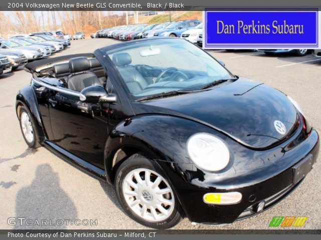 2004 Volkswagen New Beetle GLS Convertible in Black