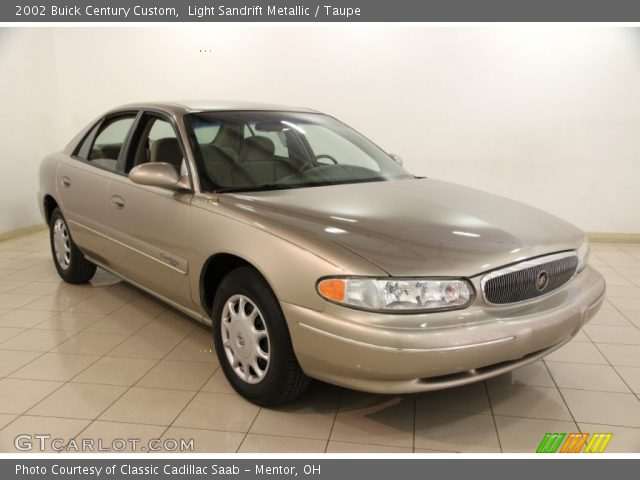 2002 Buick Century Custom in Light Sandrift Metallic