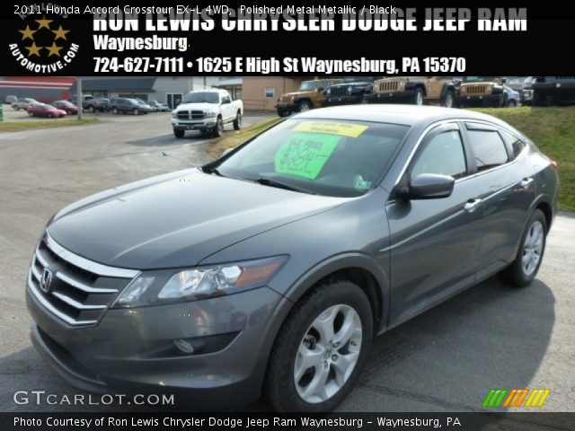 2011 Honda Accord Crosstour EX-L 4WD in Polished Metal Metallic