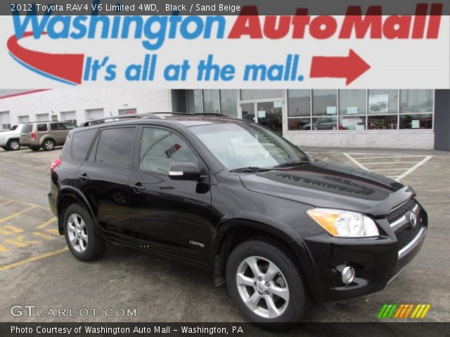 2012 Toyota RAV4 V6 Limited 4WD in Black
