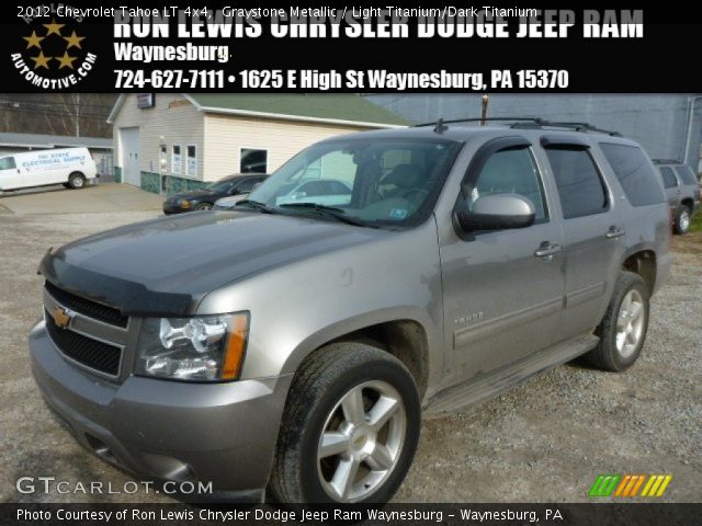 2012 Chevrolet Tahoe LT 4x4 in Graystone Metallic