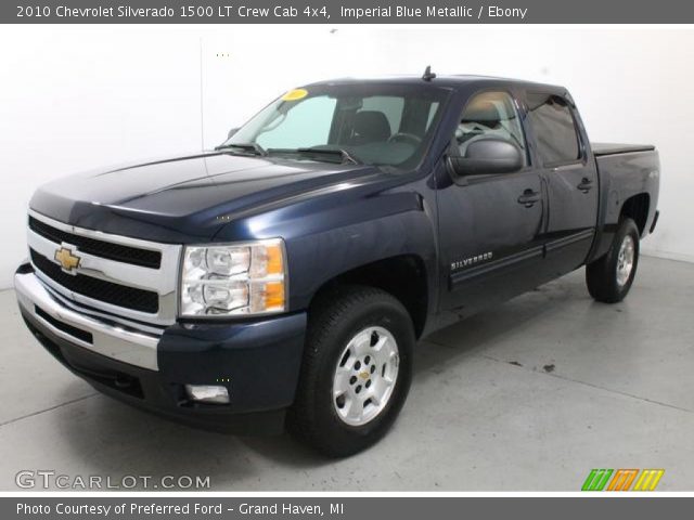 2010 Chevrolet Silverado 1500 LT Crew Cab 4x4 in Imperial Blue Metallic