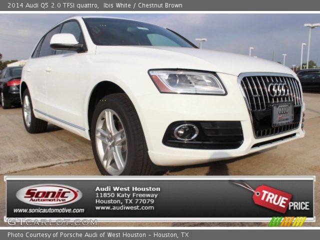 2014 Audi Q5 2.0 TFSI quattro in Ibis White