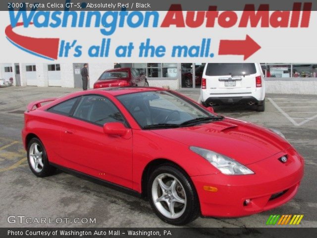 2000 Toyota Celica GT-S in Absolutely Red