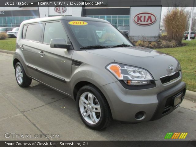 2011 Kia Soul + in Titanium Gray
